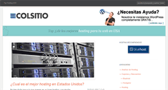 Desktop Screenshot of colsitio.com