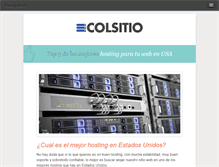 Tablet Screenshot of colsitio.com
